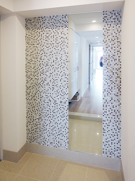 モザイクタイル・エコカラットでアクセント 横浜市緑区O様邸 DSC06384